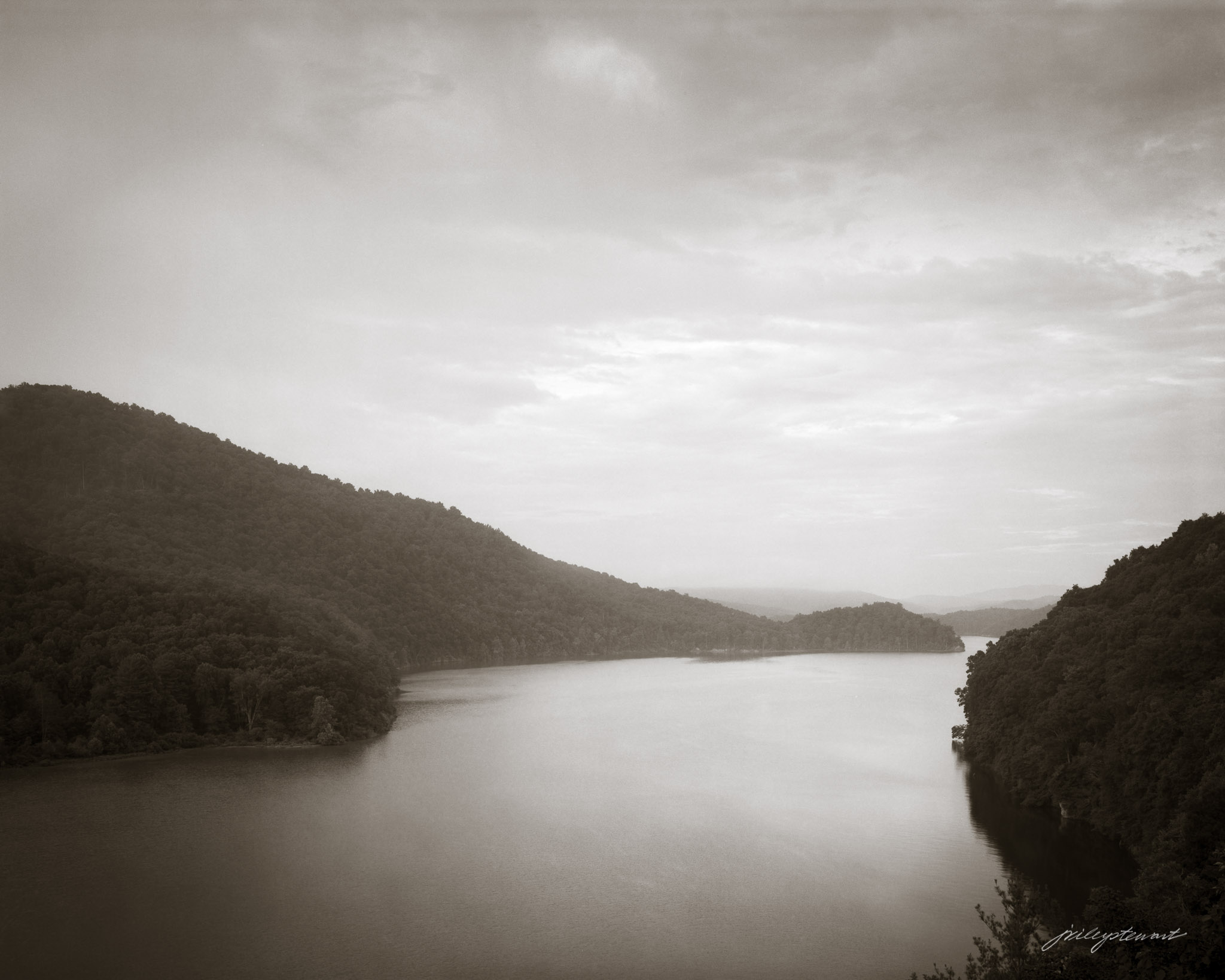 Quiet Evening on Lake Moomaw